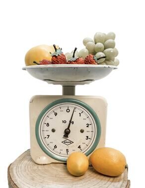 Vintage Krups Kitchen Scale 10Kg Made in Germany
